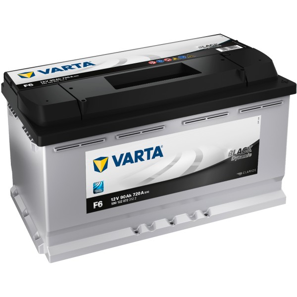 VARTA BLACK dynamic F6 12V 90Ah 720A/EN gefüllt