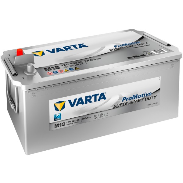 VARTA PROmotive Silver M18 12V 180Ah 1000 A/EN gefüllt