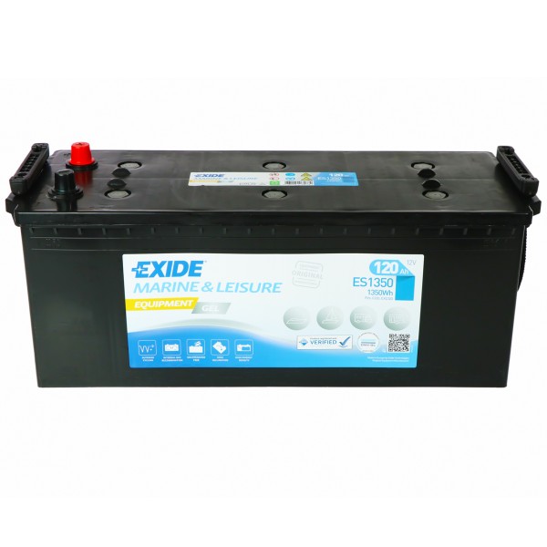 Bleigelbatterie Exide ES1350 (G120) 12V 120Ah 760A/EN