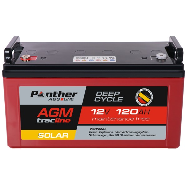 AGM-DC-Batterie SOLAR 12V 120 Ah (20HR)