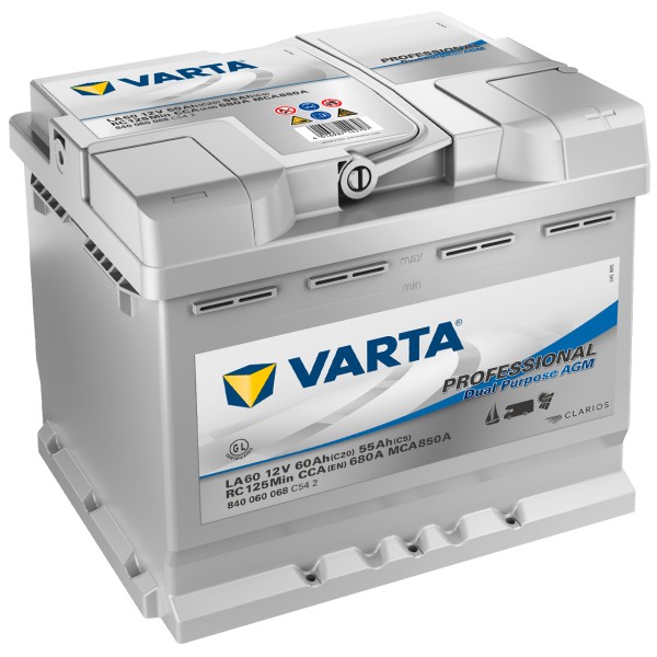 VARTA Professional AGM LA60 12V 60Ah 680A/EN