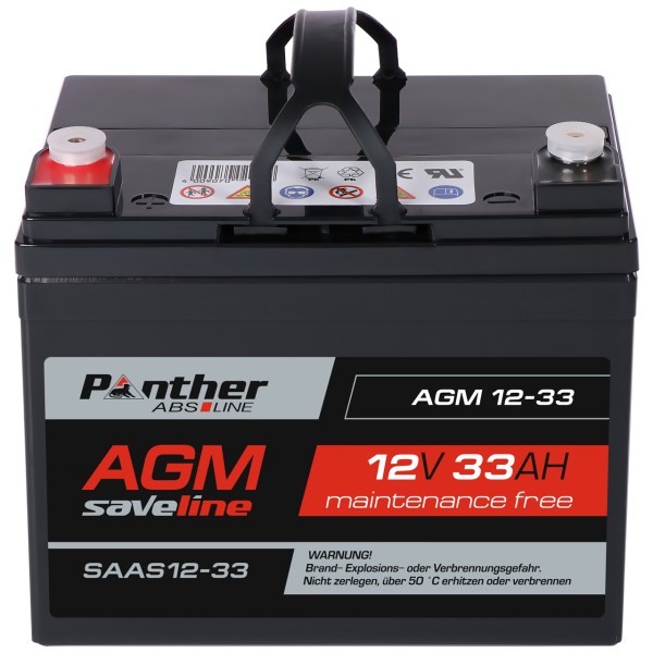 AGM-Batterie 12V 33 Ah