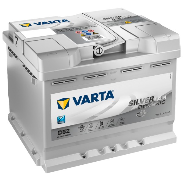 VARTA Start-Stop Plus D52 12V 60Ah 680 A/EN - wird nicht mehr hergestellt -Alternative A8