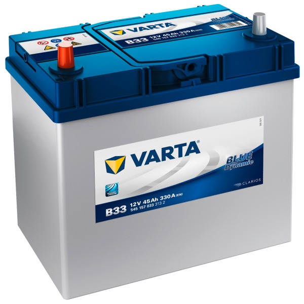 VARTA BLUE dynamic B33 12V 45Ah 330 A/EN gefüllt