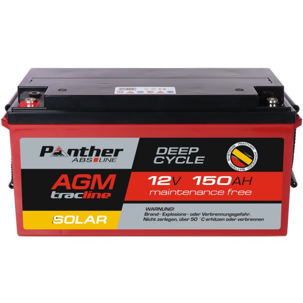 AGM-DC-Batterie SOLAR 12V 150 Ah (20HR)