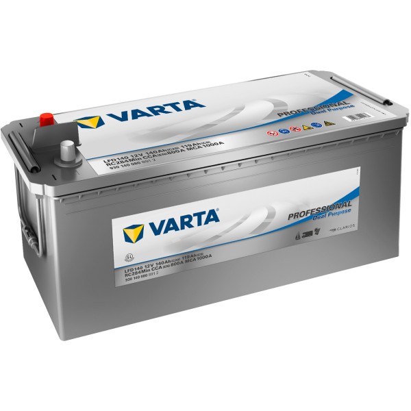 VARTA Professional DC LFD140 12V 140Ah 800A/EN gefüllt