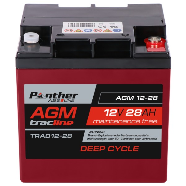 AGM-DC-Batterie 12V 28 Ah (20HR)