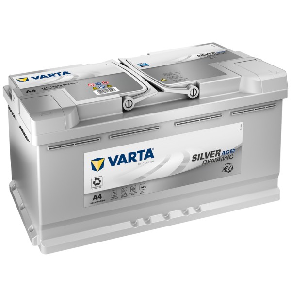 VARTA Start-Stop Plus A4 12V 105Ah 950 A/EN gefüllt ersetzt H15