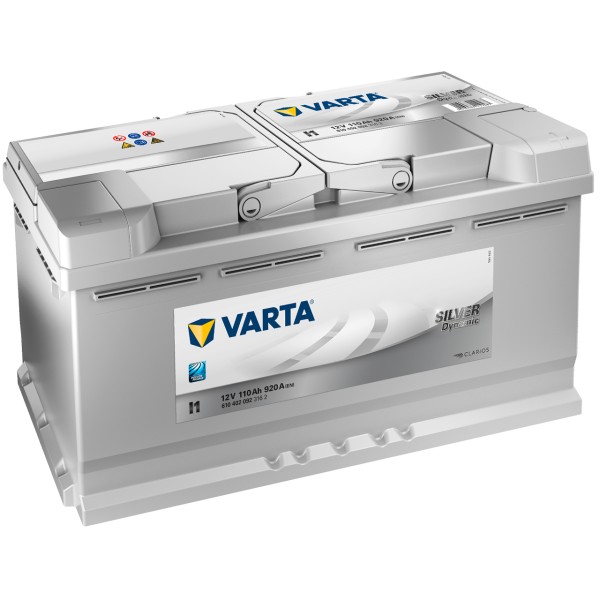 VARTA SILVER dynamic I1 12V 110Ah 920 A/EN gefüllt