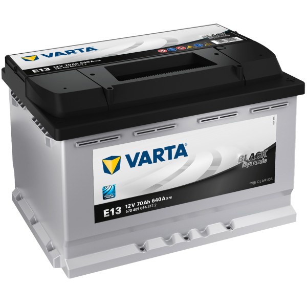 VARTA BLACK dynamic E13 12V 70Ah 640 A/EN gefüllt