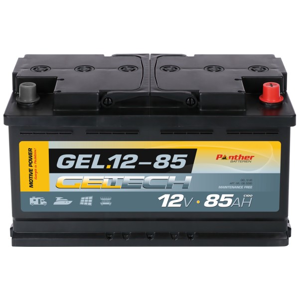 GEL-TECH 12V 85Ah GEL Versorger-Batterie