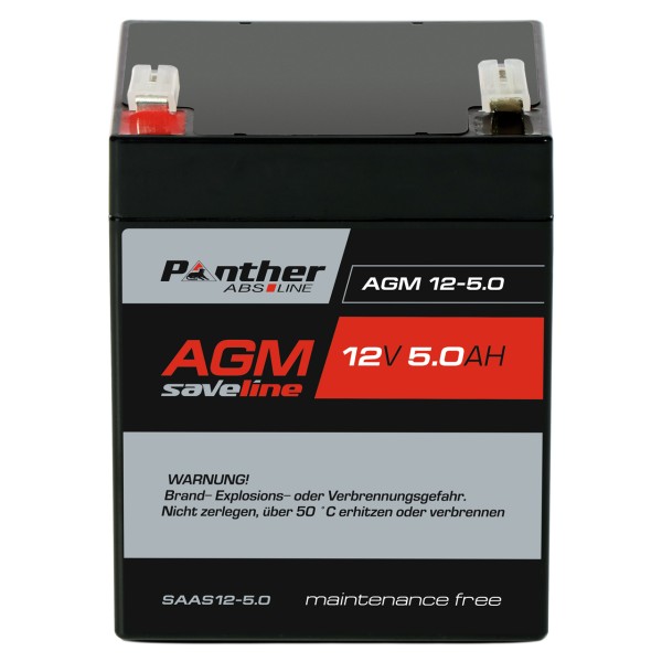 AGM-Batterie 12V 5 Ah