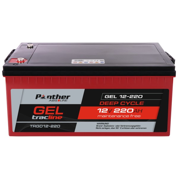 GEL-DC-Batterie 12V 220 Ah