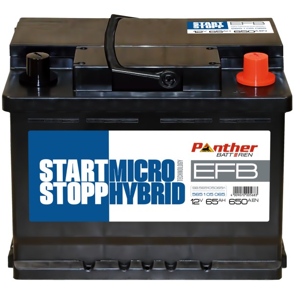 Start-Stop EFB 12V 65Ah 650 A/EN gefüllt