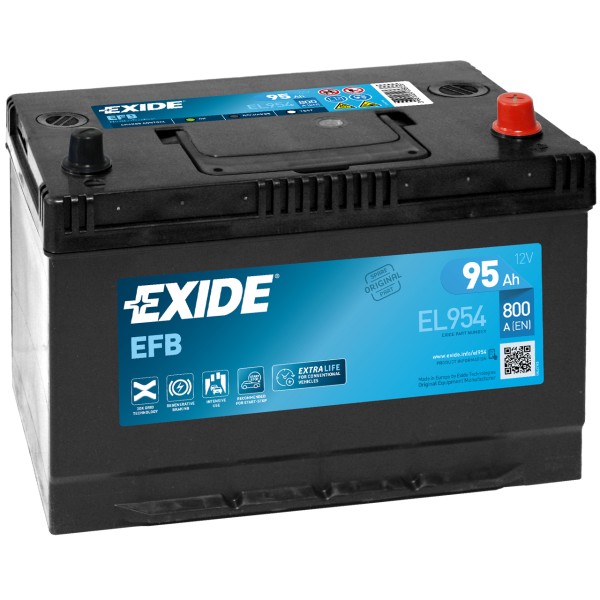 Exide Start-Stop EFB EL954 12V 95 Ah 800 A/EN