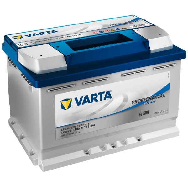 VARTA Professional Starter LFS74 12V 74AH 680A/EN gefüllt