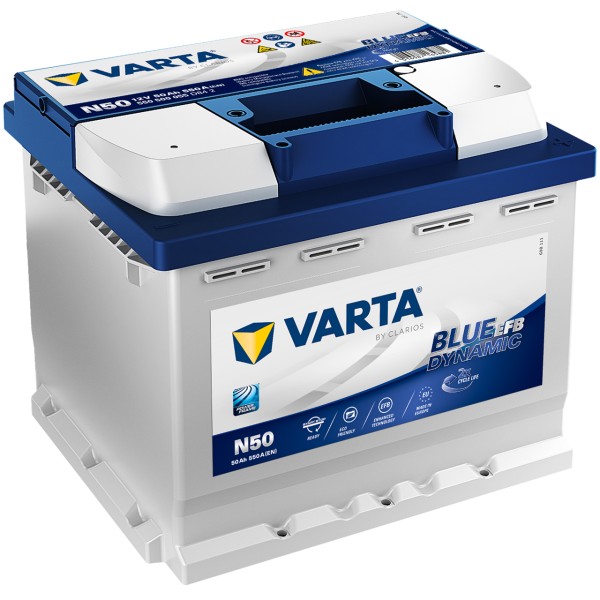 VARTA Start-Stop EFB N50 12V 50Ah 550A/EN gefüllt