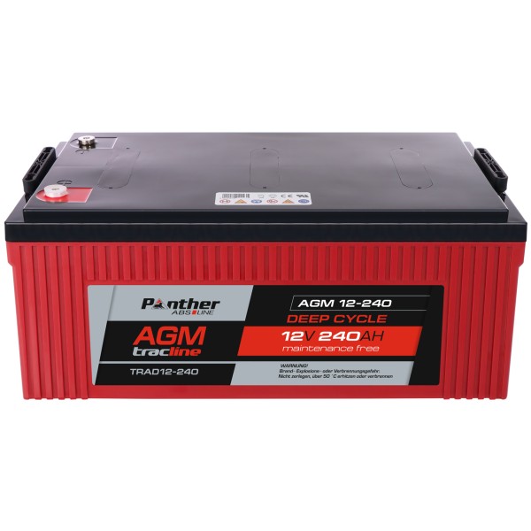 AGM-DC-Batterie 12V 240 Ah (20HR)