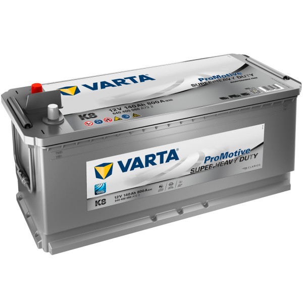 VARTA PROmotive Blue K8 12V 140Ah 800A/EN gefüllt