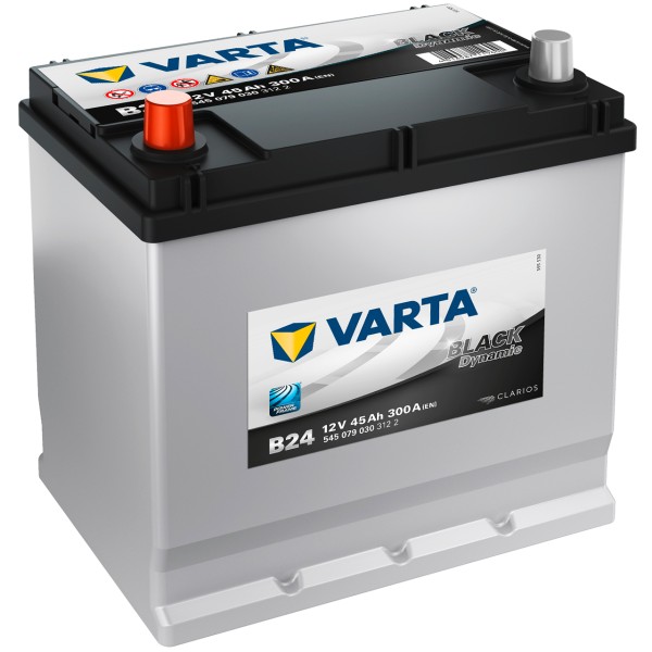 VARTA BLACK dynamic B24 12V 45Ah 300A/EN gefüllt