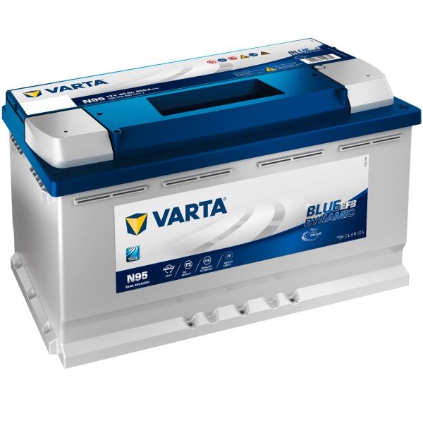 VARTA Start-Stop EFB N95 12V 95Ah 850 A/EN gefüllt