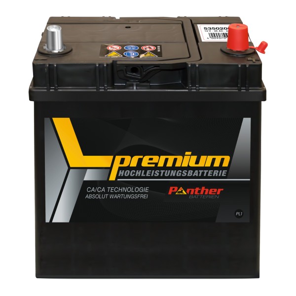 Starterbatterie 53520 12V 35Ah 240A/EN gefüllt