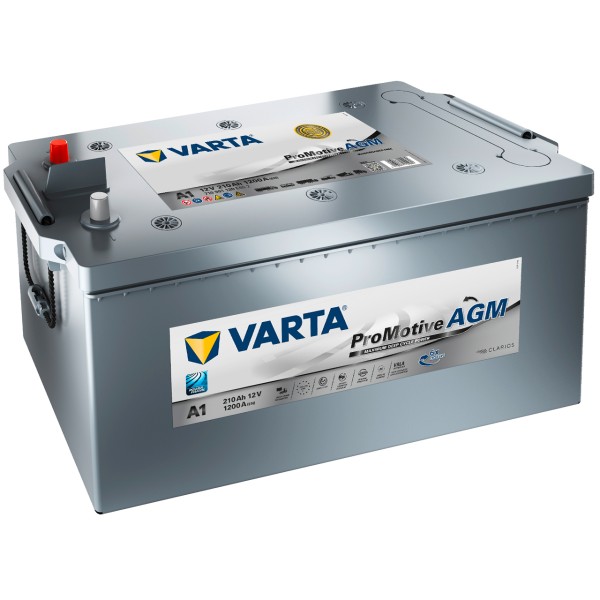 Varta Promotive AGM A1 12V 210 Ah 1200 A/EN gefüllt