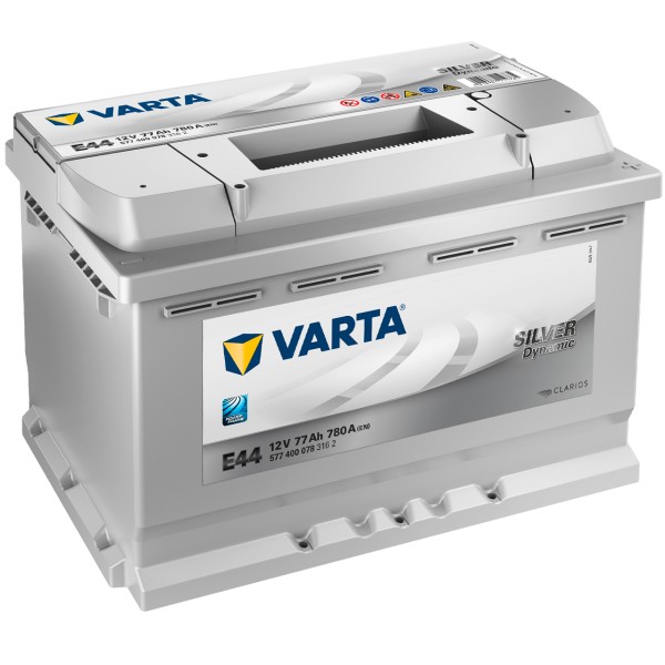 VARTA SILVER dynamic E44 12V 77Ah 780 A/EN gefüllt