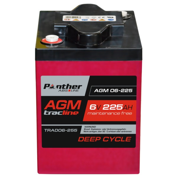 AGM-DC-Batterie 6V 225 Ah (20HR)