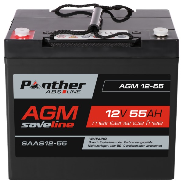 AGM-Batterie 12V 55 Ah