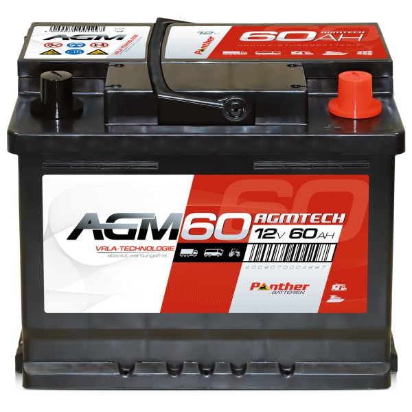 AGM60 VRLA-TECH 12V 60 Ah