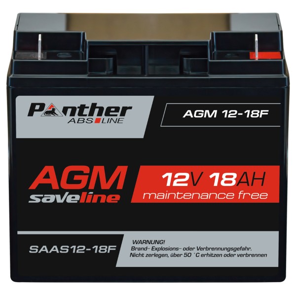 AGM-Batterie 12V 18 Ah