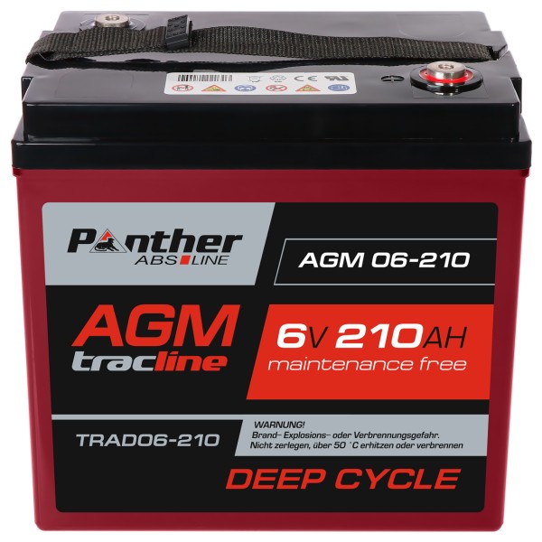 AGM-DC-Batterie 6V 210 Ah (20HR)