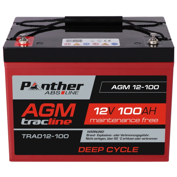 AGM-DC-Batterie 12V 100 Ah (20HR)