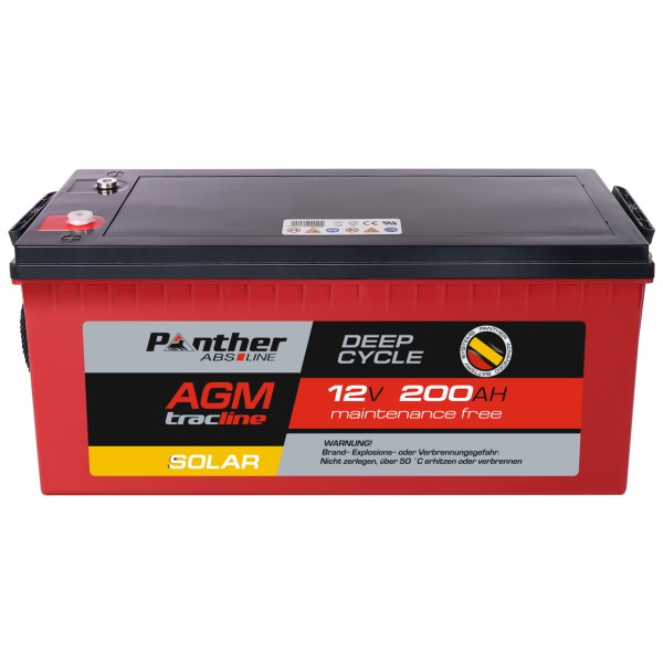 AGM-DC-Batterie SOLAR 12V 200 Ah (20HR)