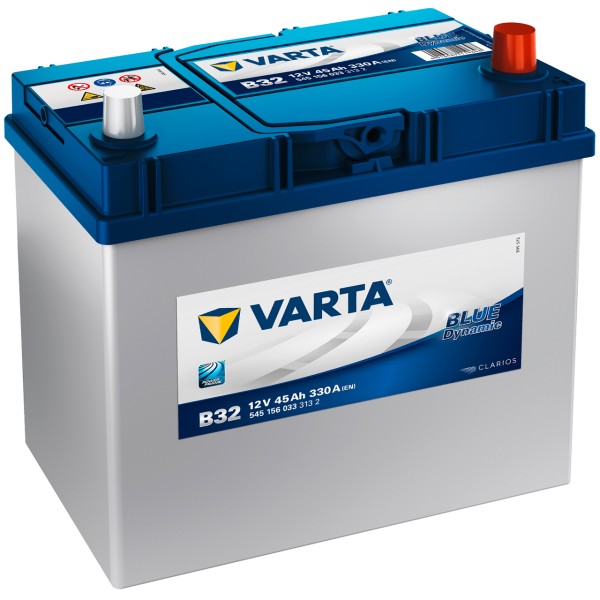 VARTA BLUE dynamic B32 12V 45Ah 330A/EN gefüllt