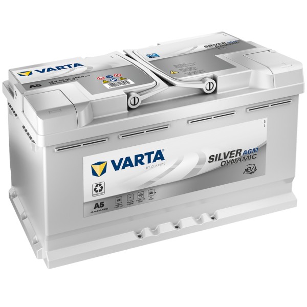 VARTA Start-Stop Plus A5 12V 95Ah 900A/EN, gefüllt ersetzt G14
