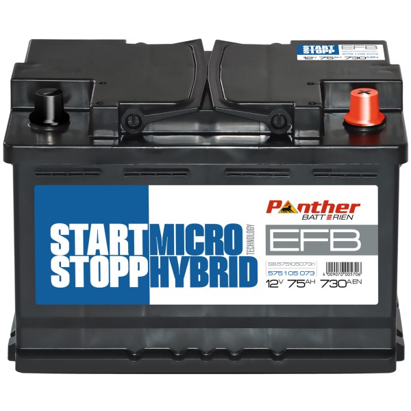 Start-Stop EFB 12V 75Ah 730 A/EN gefüllt