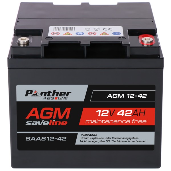 AGM-Batterie 12V 42 Ah