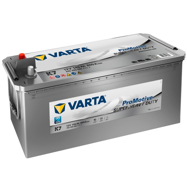 VARTA PROmotive Silver K7 12V 145Ah 800 A/EN gefüllt