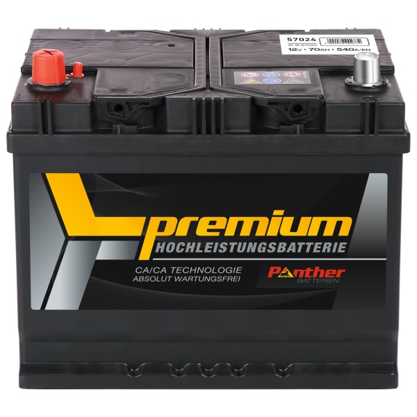 Starterbatterie 57024 12V 70Ah 540A/EN gefüllt