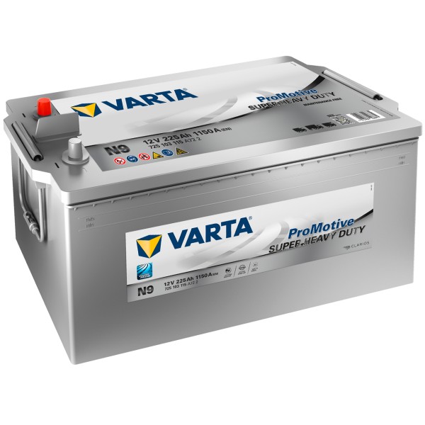 VARTA PROmotive Silver N9 12V 225Ah 1150 A/EN gefüllt