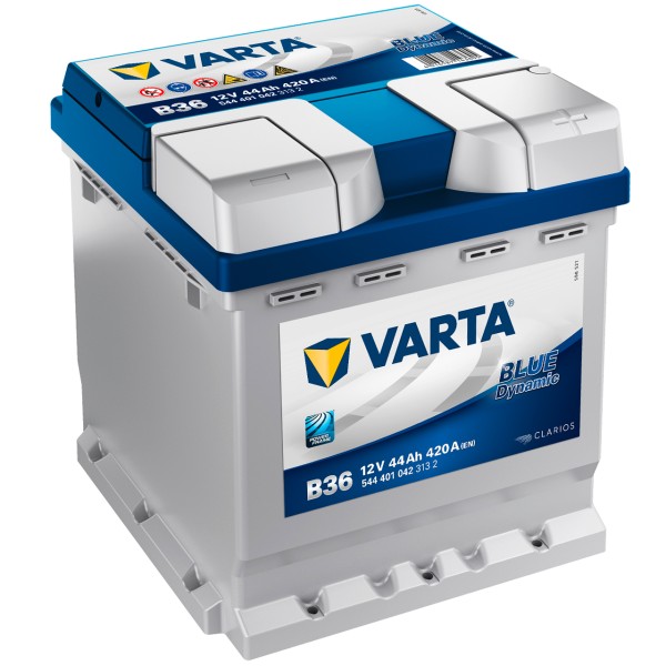 VARTA BLUE dynamic B36 12 V 44 Ah 420 A/EN gefüllt