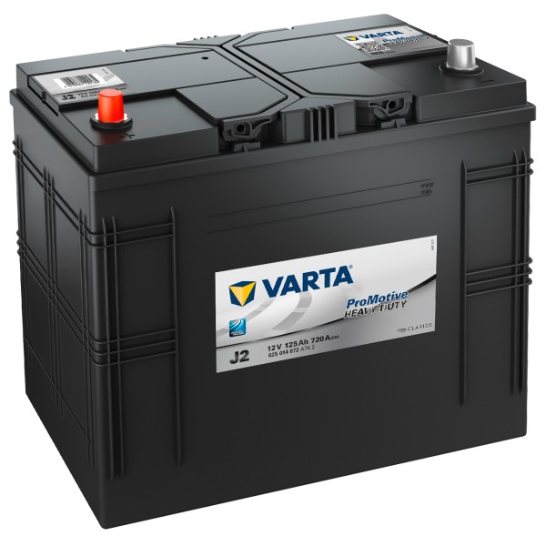 VARTA PROmotive Black J2 12V 125Ah 720A/EN gefüllt