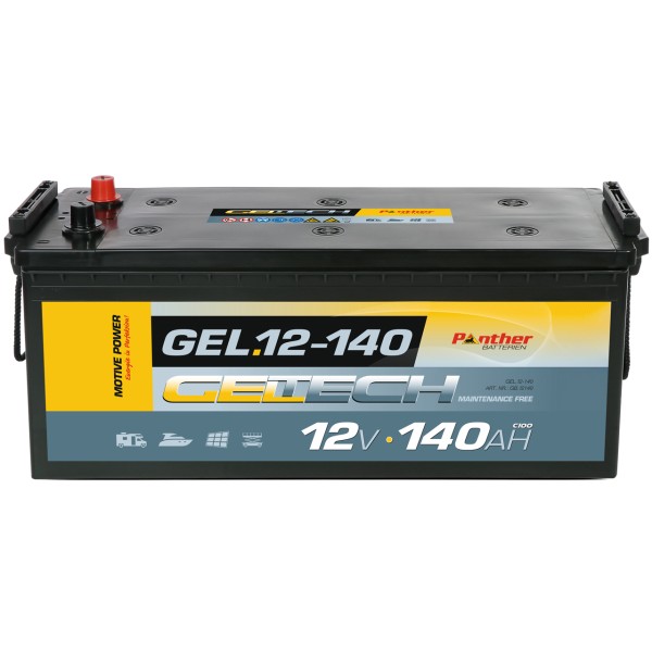 GEL-TECH 12V 140Ah GEL Versorger-Batterie