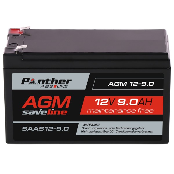 AGM-Batterie 12V 9.0 Ah