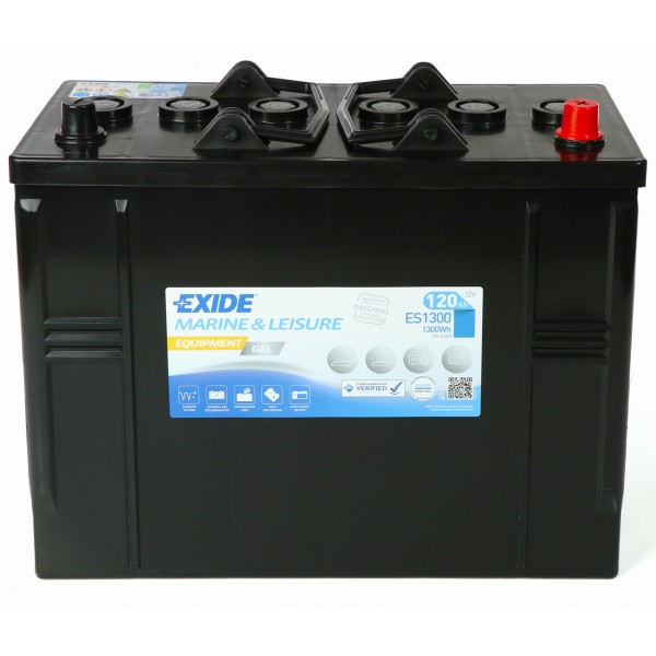 Bleigelbatterie Exide ES1300 (G120S) 12V 120Ah
