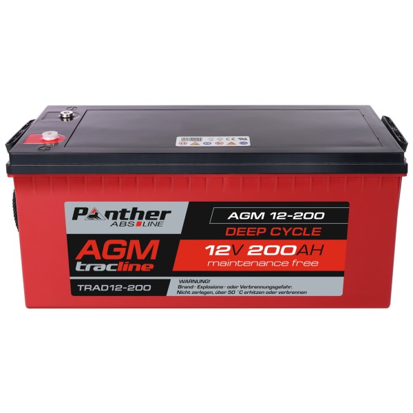AGM-DC-Batterie 12V 200 Ah (20HR)