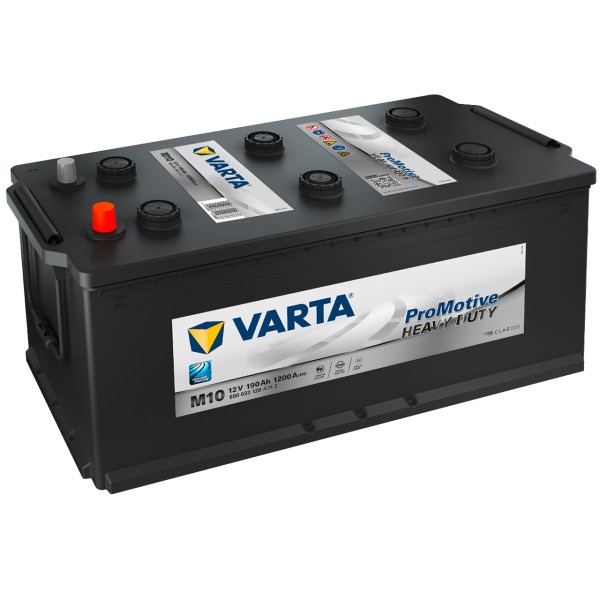 VARTA Promotive Black M10 12 V 190 Ah 1200 A/EN gefüllt