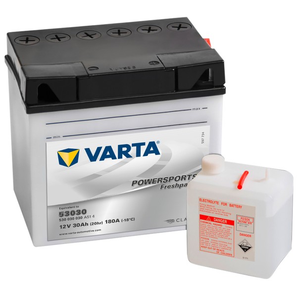 Varta POWERSPORTS Fresh Pack 12V 30Ah 53030